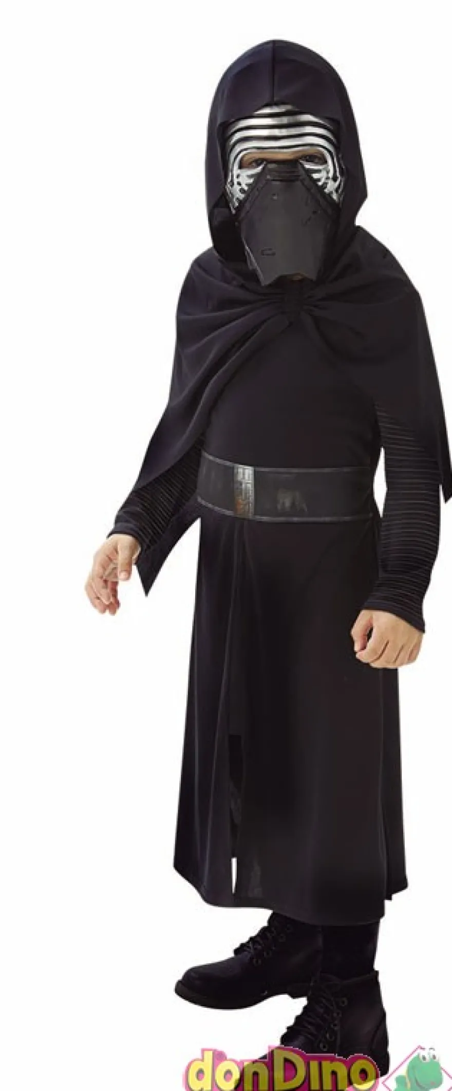 Disfraz kylo ren star wars 5-6 años tunica con capucha y mascara