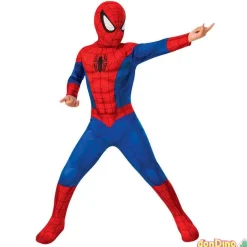 Disfraz Spider-Man 5-7 años - Traje Completo con Cubrezapatos y Máscara