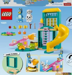 Diversion en parque c/bluey y chloe lego bluey - 104 pzas.