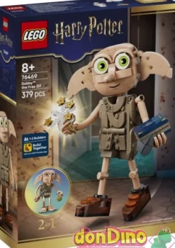 Dobby el elfo libre lego harry potter - 379 pzas.