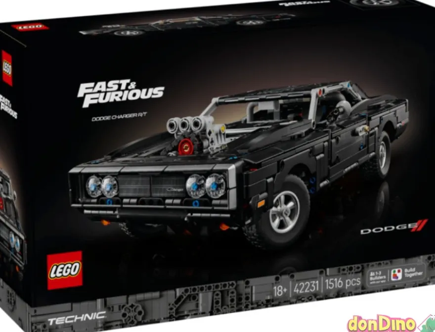 Dodge charger r/t fast and furious lego technic - 1516 pzas.