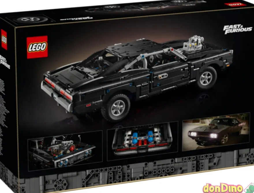 Dodge charger r/t fast and furious lego technic - 1516 pzas.