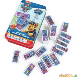 Domino caja metal patrulla canina