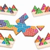 Domino triangular viaje c.metal