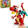 Dragon rojo 3 en 1 lego creator
