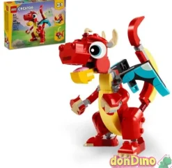 Dragon rojo 3 en 1 lego creator