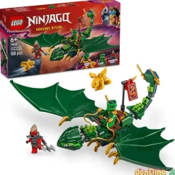 Dragon verde del bosque de lloyd lego ninjago - 128 pzas.