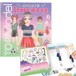 Dress me up stickerbook top model