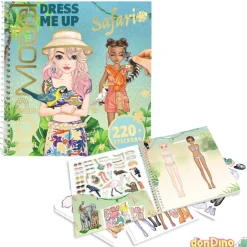 Dress me up stickerbook top model