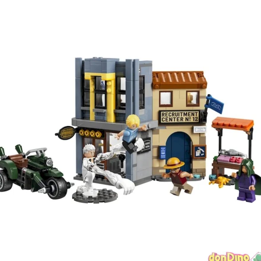 Duelo Contra El Capitán Smoker Lego One Piece 547 pzas.