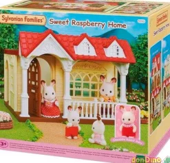 Dulce casa de frambuesa sylvanian families - con 1 figura