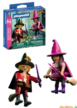 Duo pack bruja y mago playmobil