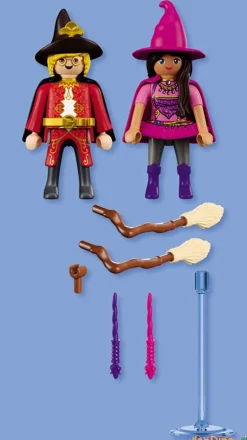 Duo pack bruja y mago playmobil