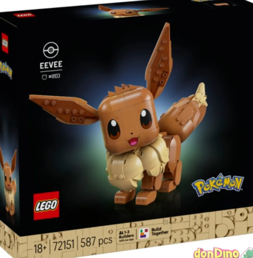 Eeve lego pokemon 587 pzas.