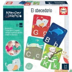 El abecedario aprender es divertido 81 pzas.