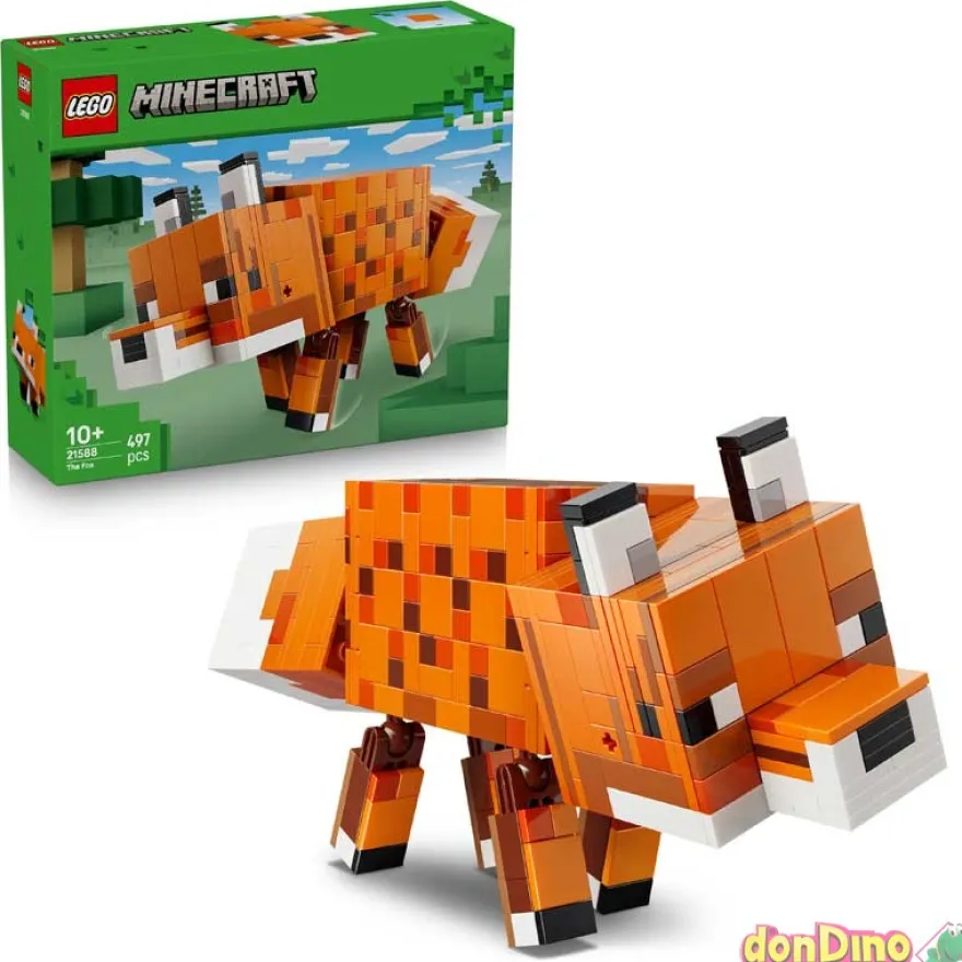 El zorro lego minecraft 497 pzas.