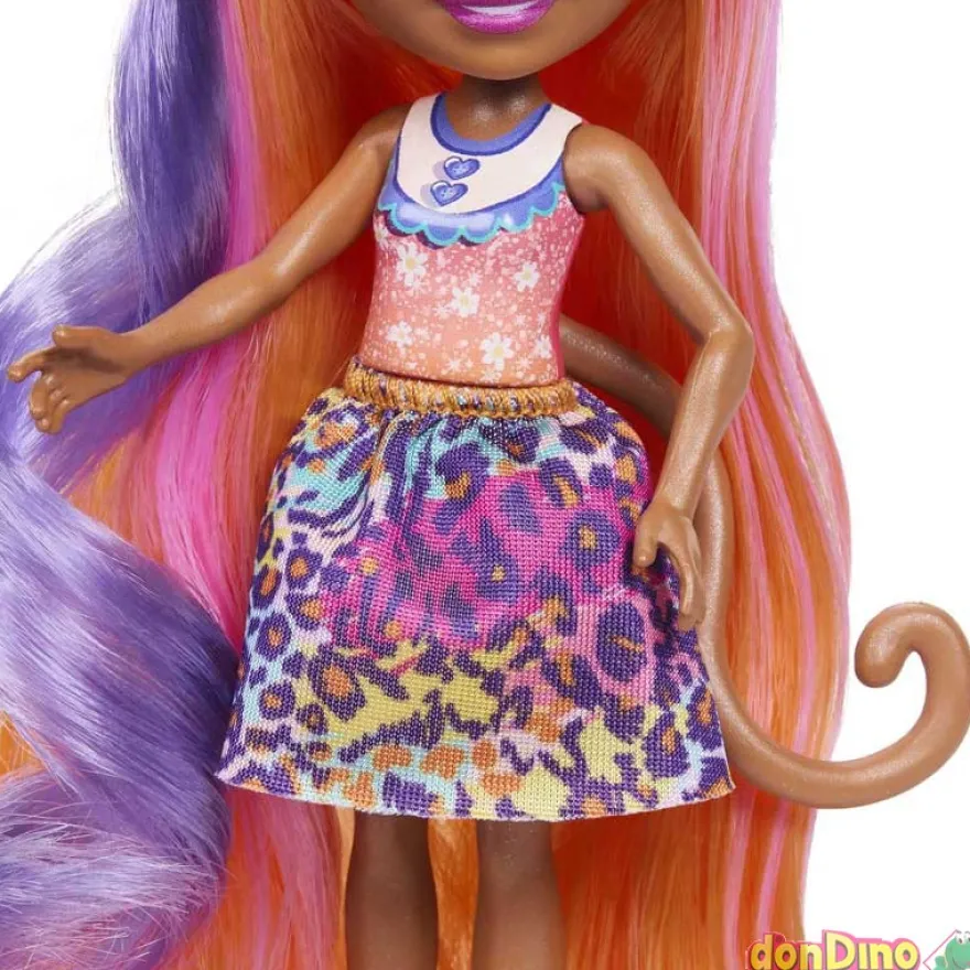 Enchantimals glam party guepardo charisse cheetah & grinsy