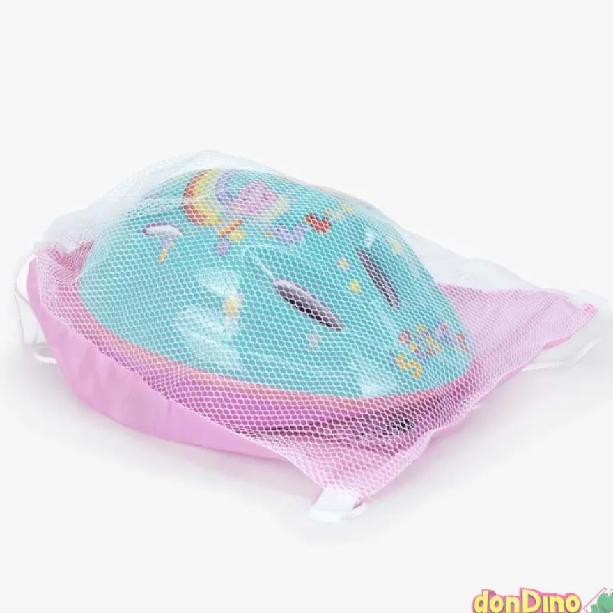 Equipo protector peppa pig mochila+casco+proteccion