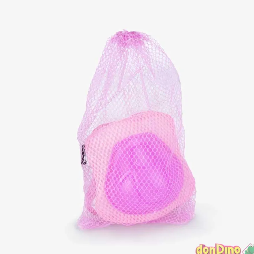Equipo protector peppa pig mochila+casco+proteccion