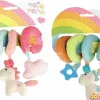 Espiral unicornio peluche 20 cm.