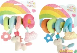 Espiral unicornio peluche 20 cm.
