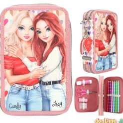Estuche 2 compartimentos top model