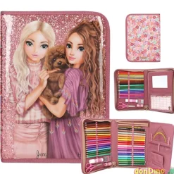 Estuche grande floral top model