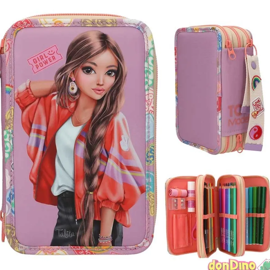Estuche triple girl top model