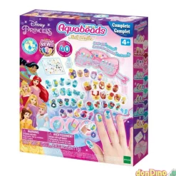 Estudio de uñas princesas disney aquabeads