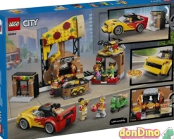 Experiencia de pizza a domicilio con vehículos lego city - 494 pzas.