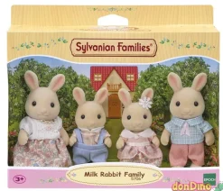 Familia conejo de leche sylvanian families