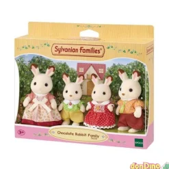 Familia conejos chocolate sylvanian families