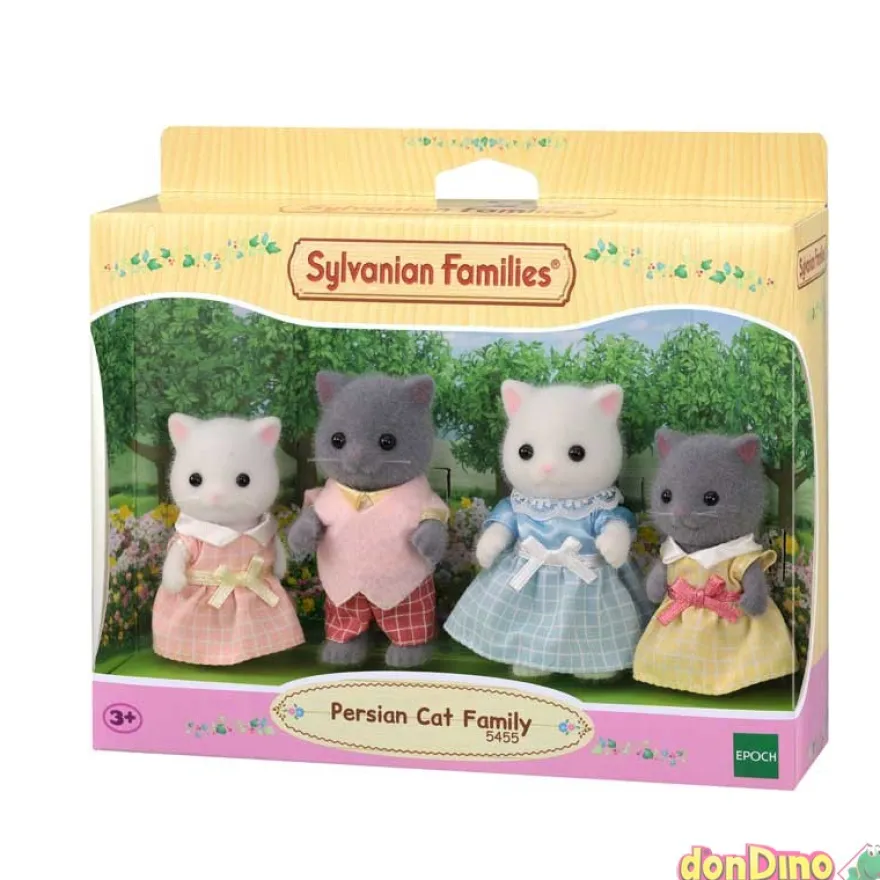 Familia gato persa sylvanian famili families