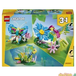 Fauna salvaje: colibri de colores 3 en 1 lego creator 312 pzas.
