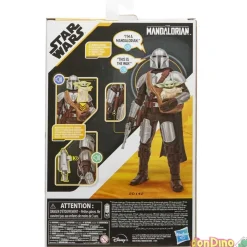 Figura electronica mandalorian&grog star wars - accion galactica - c/sonido