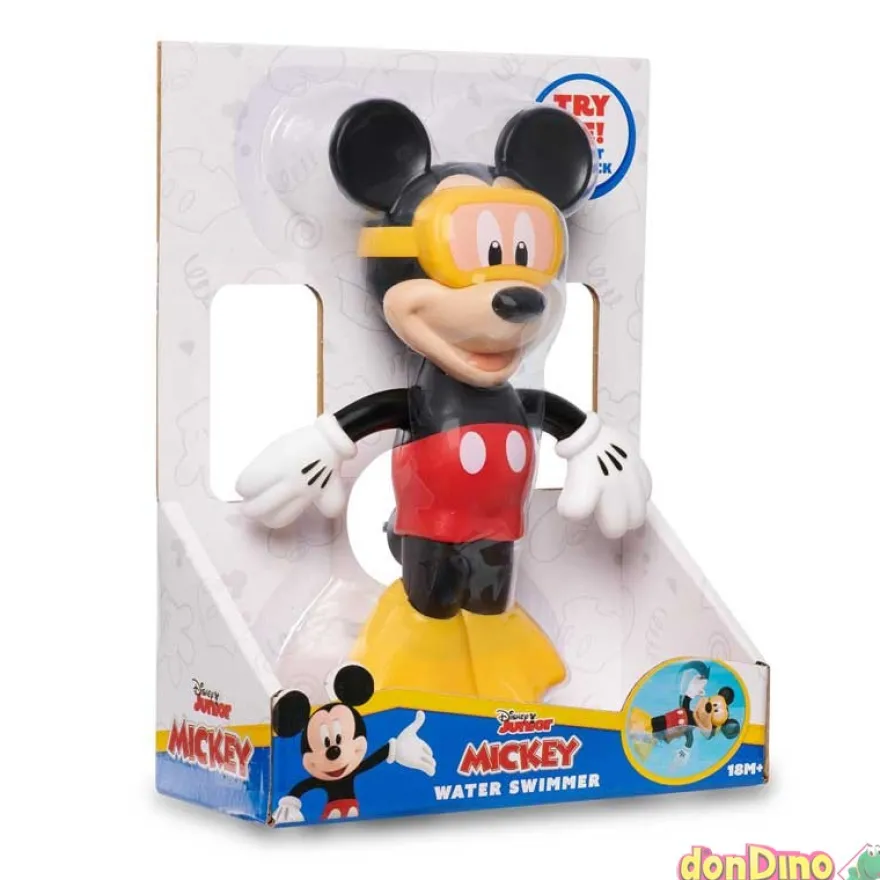 Figura nadadora mickey 17 cm.