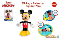Figura nadadora mickey 17 cm.