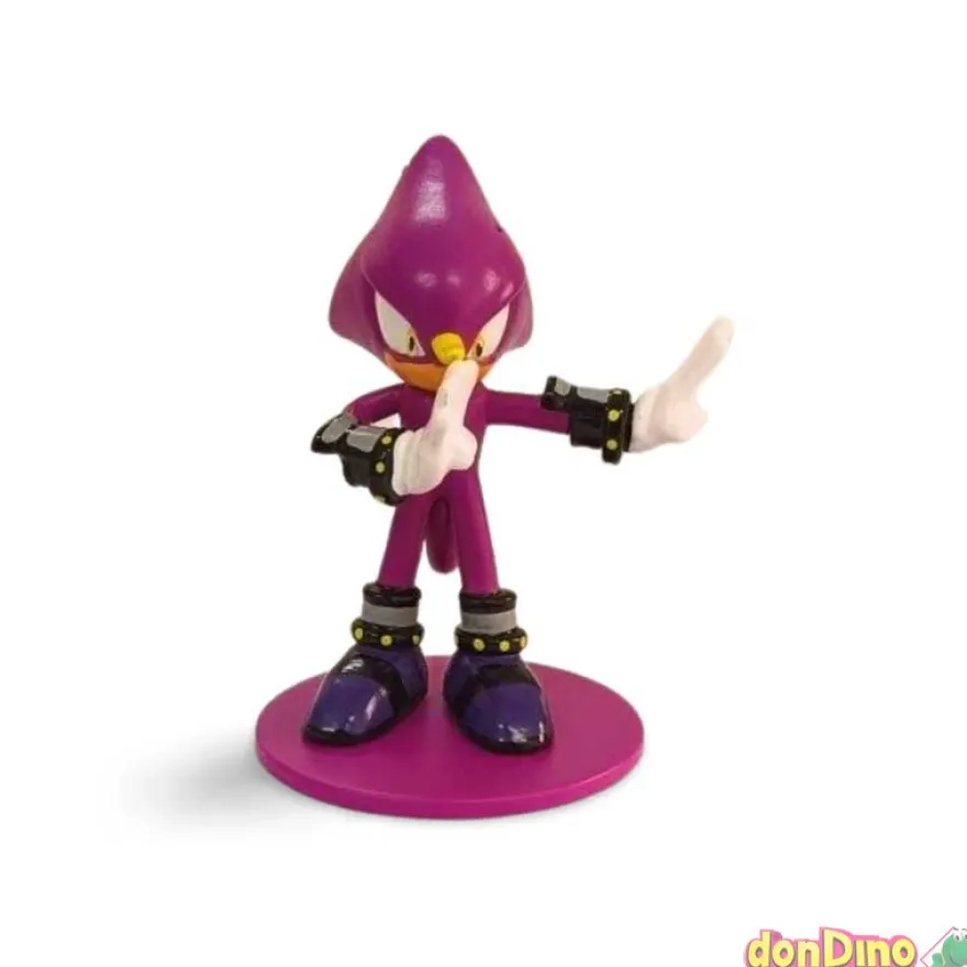 Figura sonic 3d sobre sorpresa s-1