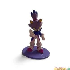 Figura sonic 3d sobre sorpresa s-1