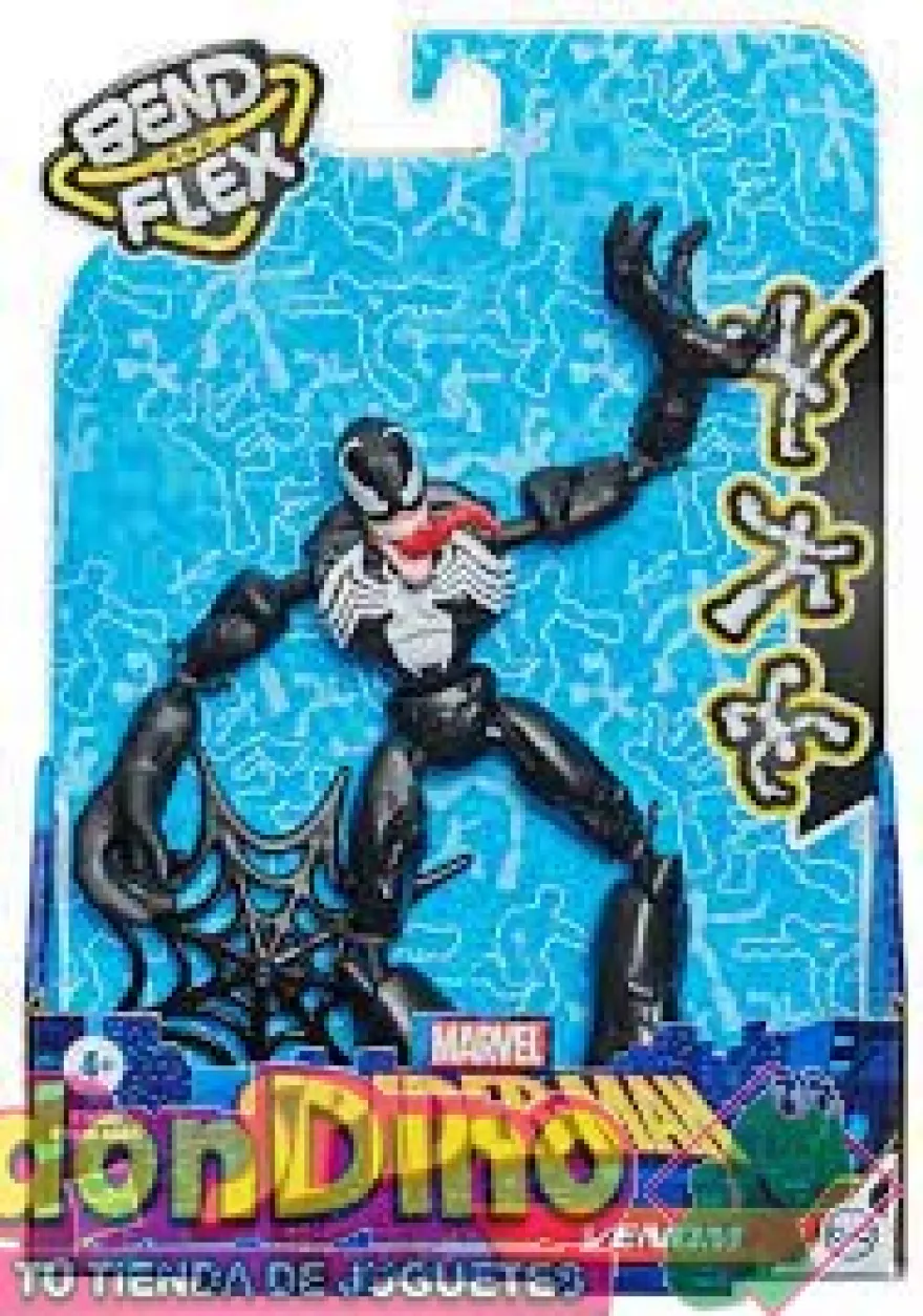 Figura spider-man bend and flex