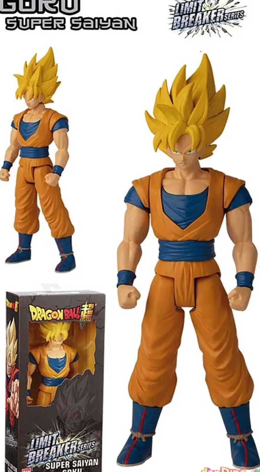 Figura super saiyan goku dragon ball super - limit breaker series