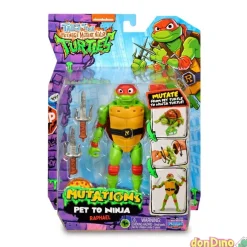Figura tortugas ninja mutations sur transformable de mascota a ninja