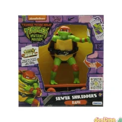 Figura tortugas ninja skater 14,6cm sewer shredders