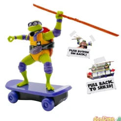 Figura tortugas ninja skater 14,6cm sewer shredders