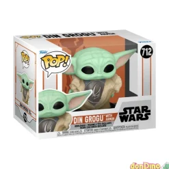 Funko pop din grogu c/armadura star wars (712)