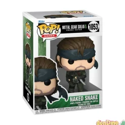 Funko pop naked snake metal gear so solid snake eater (1053)