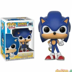 Funko pop sonic con anillo (283)