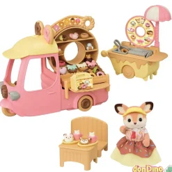 Furgoneta de donuts sylvanian families