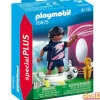 Futbolista c/muro de gol playmobil special plus - 8 pzas.