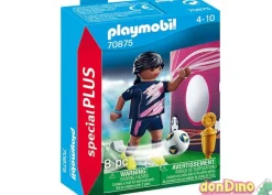 Futbolista c/muro de gol playmobil special plus - 8 pzas.
